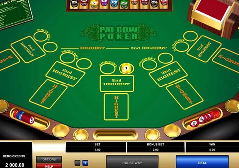 How to play Pai Gow poker?