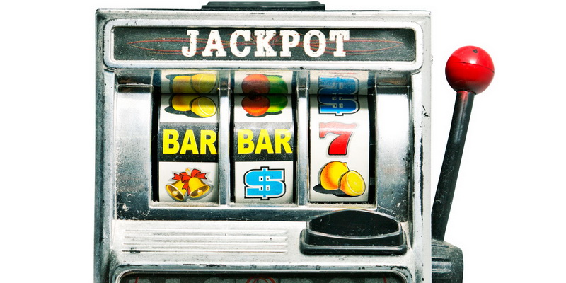 Slot machine in real casino