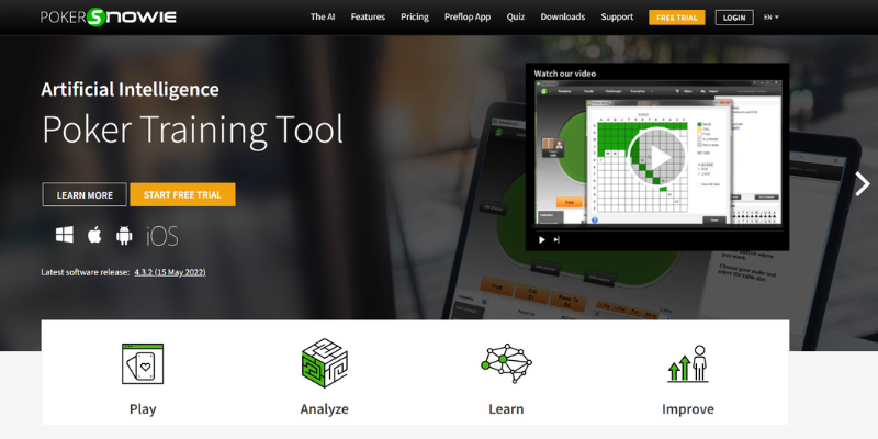 PokerSnowie-pokertraining-tool
